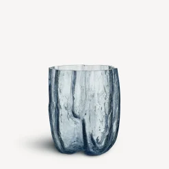 Crackle vas cirkulärt glas 270mm