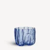Crackle vas cirkulärt glas 175 mm