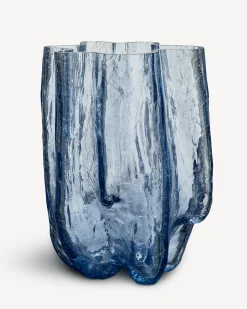 Crackle vas cirkulärt glas 370mm
