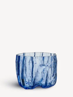 Crackle vas cirkulärt glas 175 mm