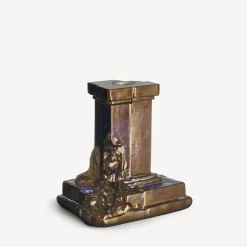Rocky Baroque ljusstake glossy glaze 150mm