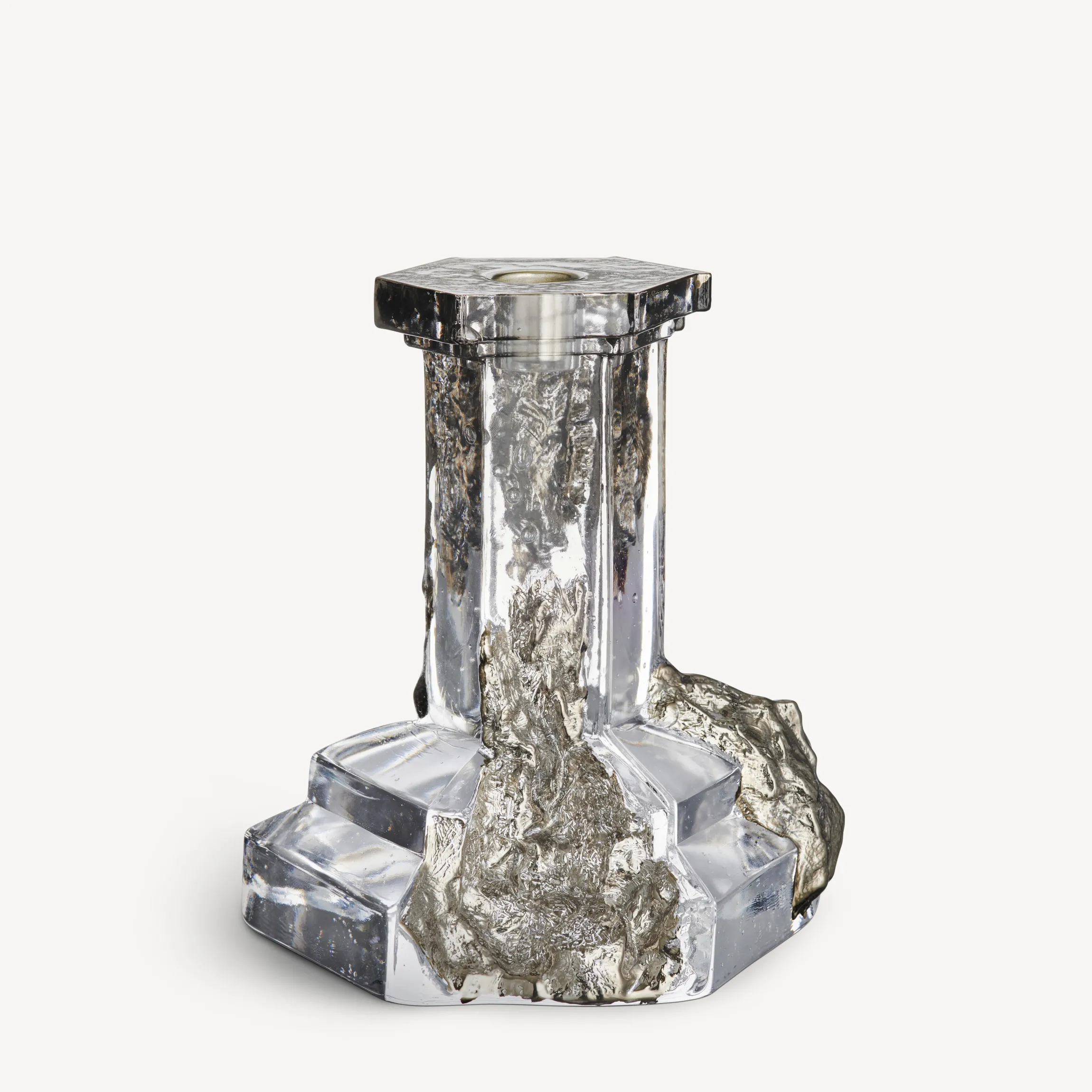 Rocky Baroque ljusstake glossy glaze 175mm