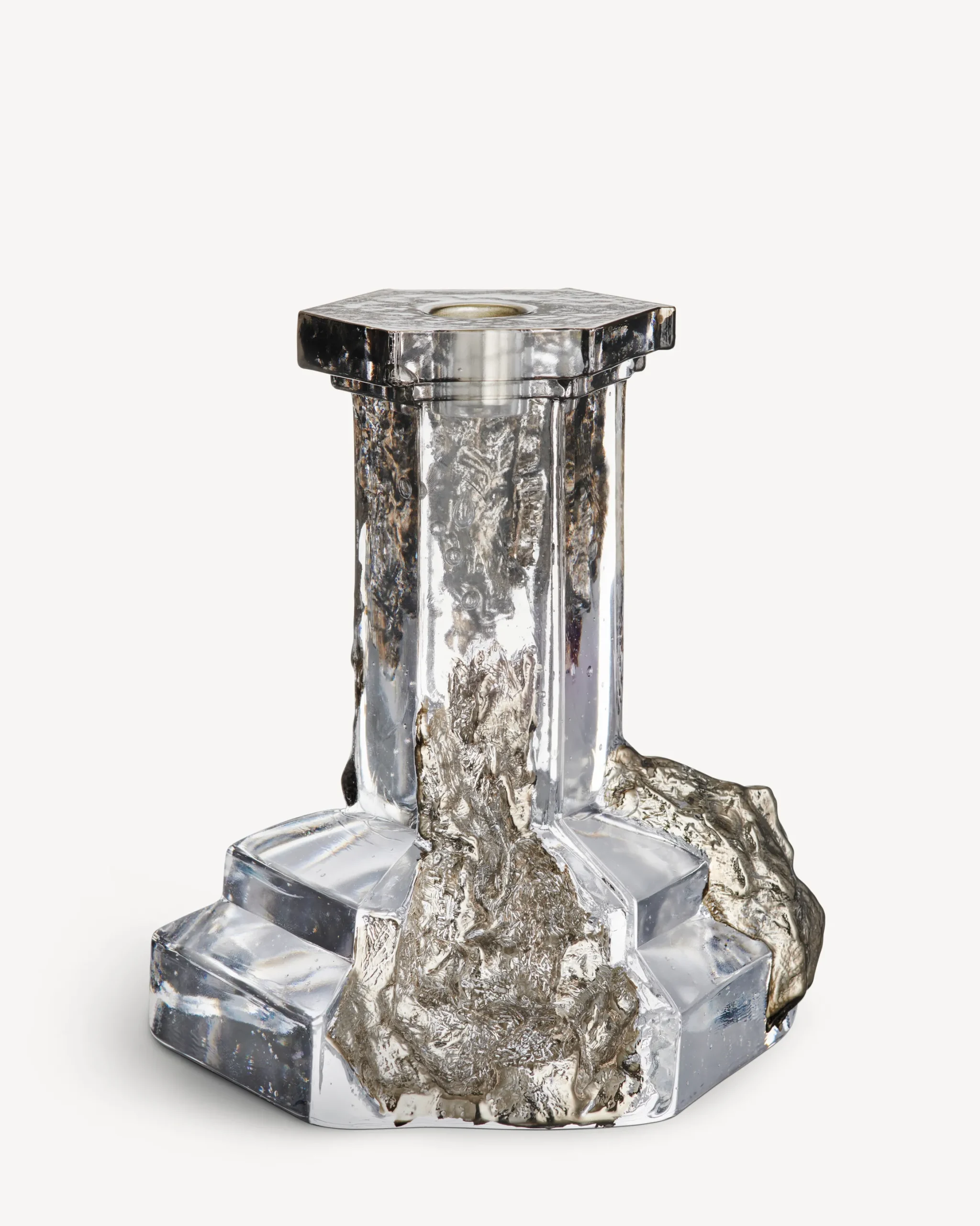 Rocky Baroque ljusstake glossy glaze 175mm
