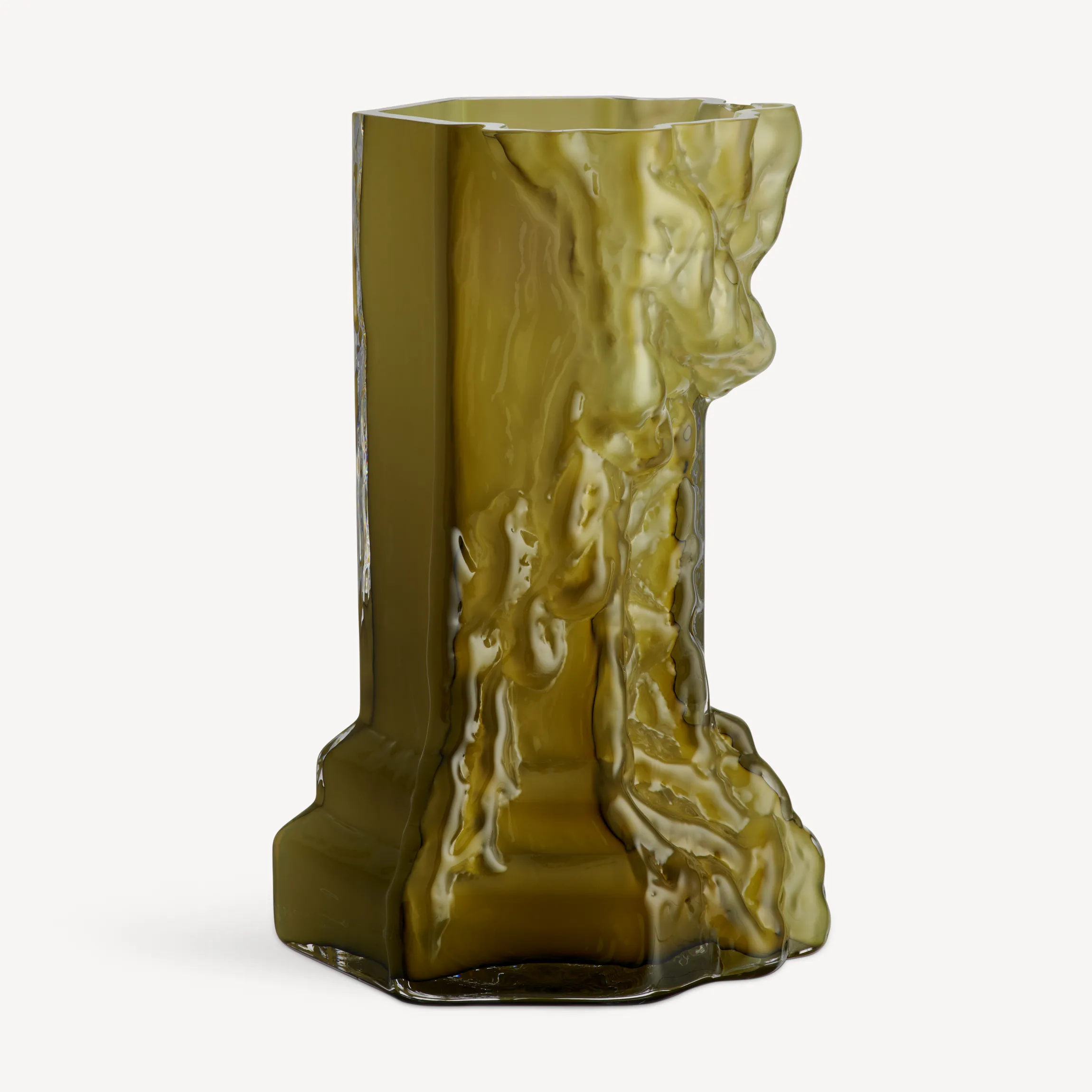 Rocky Baroque vas olive 350mm