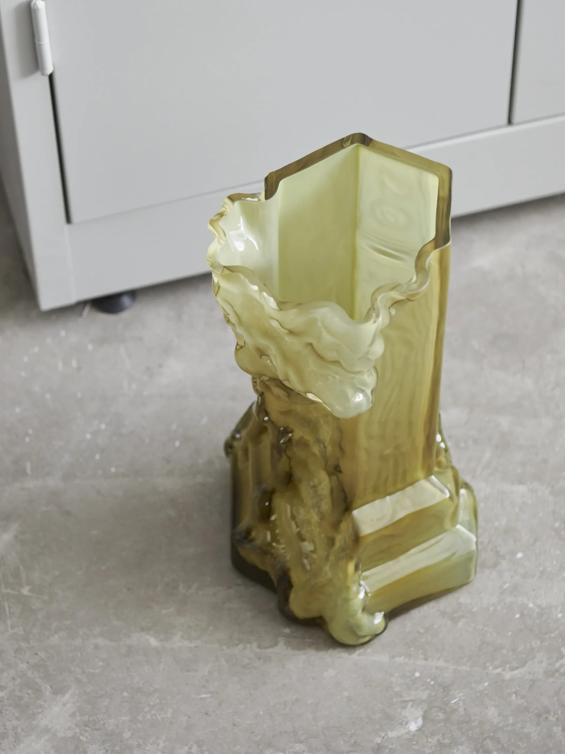Rocky Baroque vas olive 350mm
