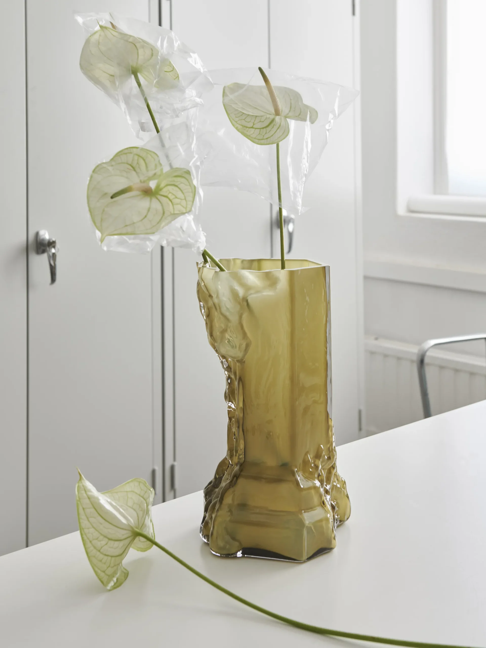 Rocky Baroque vas olive 350mm