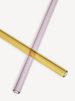 Sipsavor rosa/gul 200mm 2-pack
