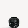 Still Life skull ljuslykta svart 85mm