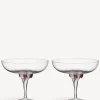 Sugar dandy coupe champagneglas rosa 32cl 2-pack