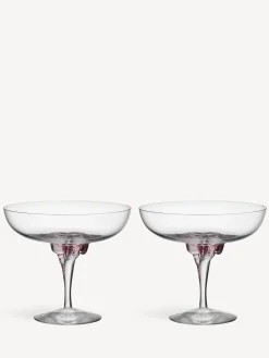 Sugar dandy coupe champagneglas rosa 32cl 2-pack