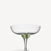 Sugar dandy coupe champagneglas grön 32cl