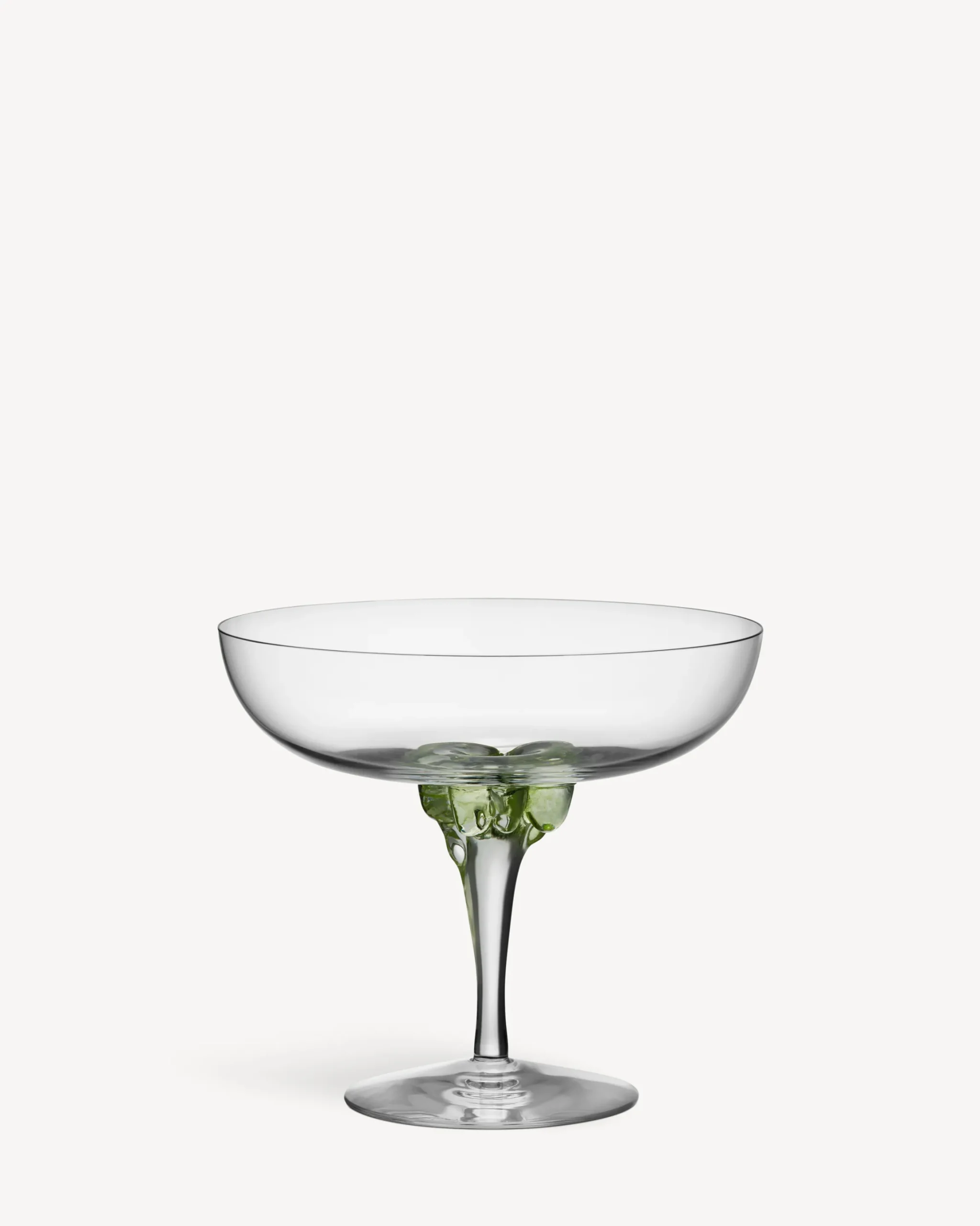 Sugar dandy coupe champagneglas grön 32cl