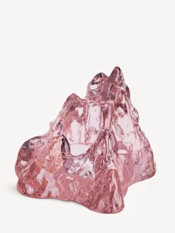 The Rock ljuslykta rosa 91mm